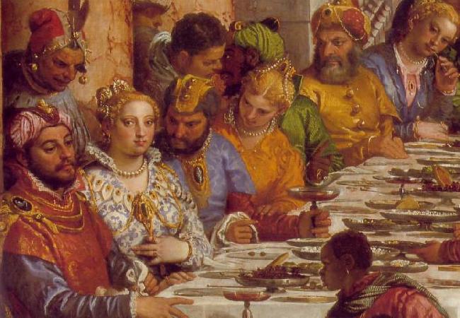 VERONESE (Paolo Caliari) The Marriage at Cana (detail) jh China oil painting art
